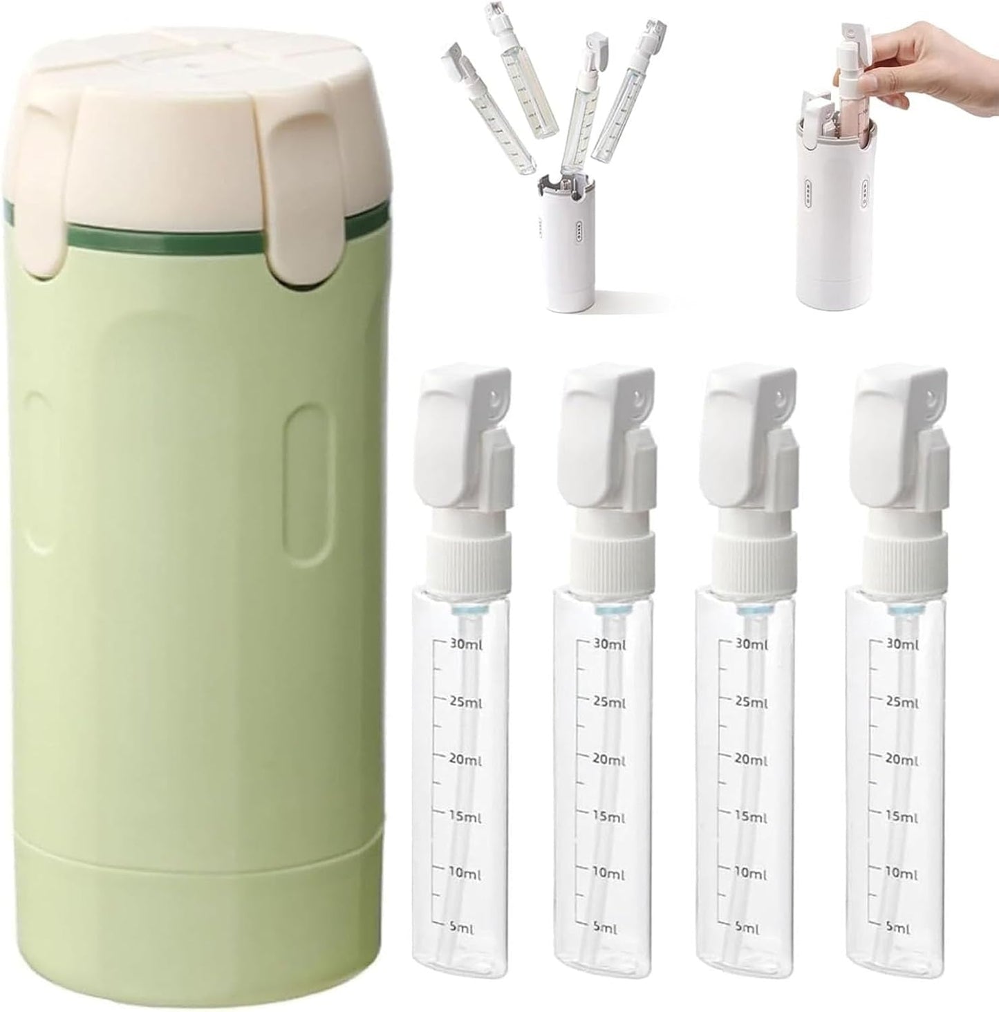 4 in 1 Travel Bottle Set