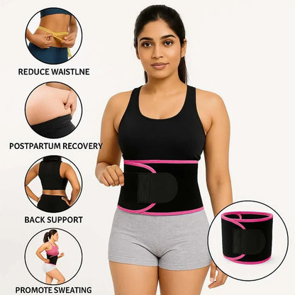 Adjustable Waist Trimmer Sweat Belt