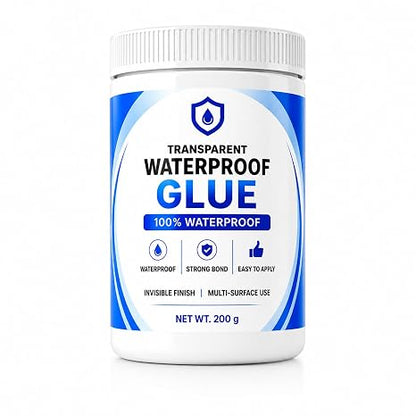 Transparent Waterproof Glue + Free Brush  ( BUY 1 GET 1 FREE )