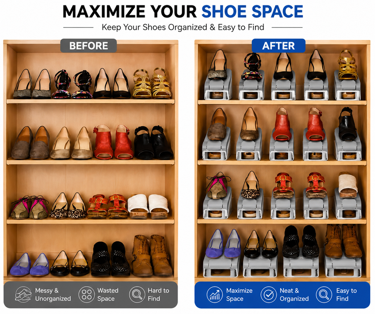 Adjustable Shoe Organize