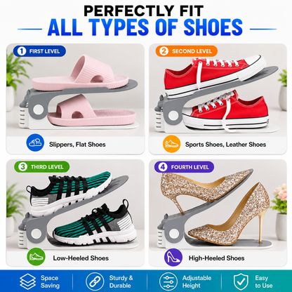 Adjustable Shoe Organize