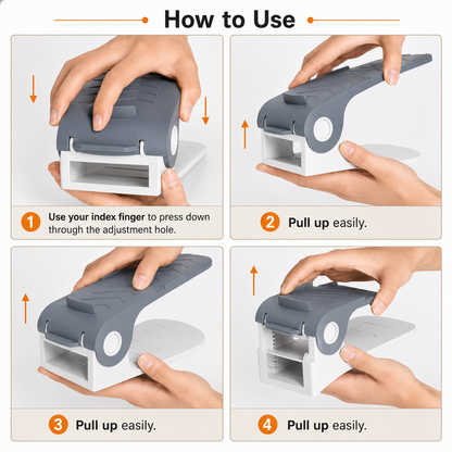 Adjustable Shoe Organize