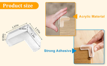 Transparent Silicone Corner Protector