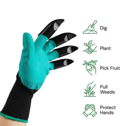 Gardening Gloves - Universal Waterproof Gloves with Claws for Digging (BUY 1 GET 1 Free)