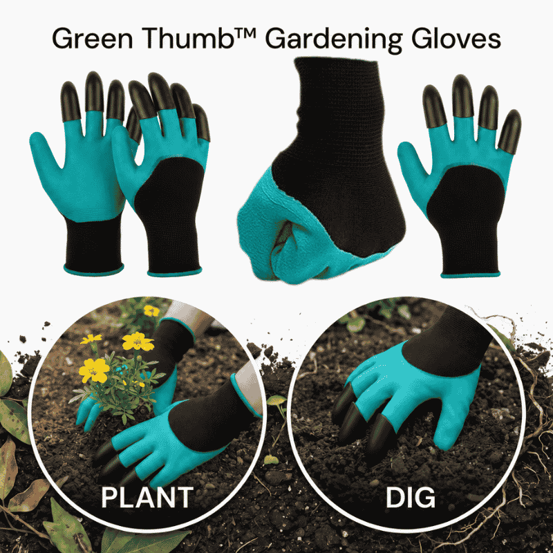 Gardening Gloves - Universal Waterproof Gloves with Claws for Digging (BUY 1 GET 1 Free)