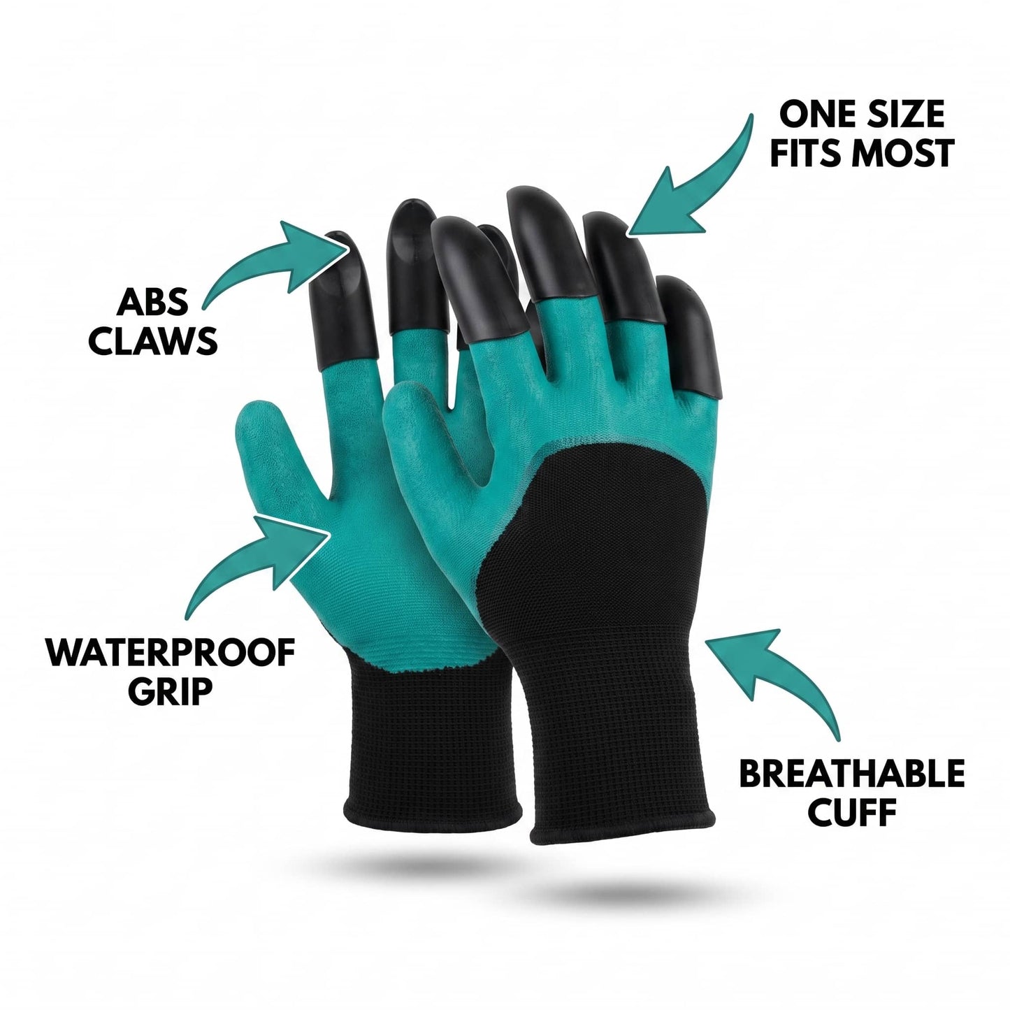 Gardening Gloves - Universal Waterproof Gloves with Claws for Digging (BUY 1 GET 1 Free)